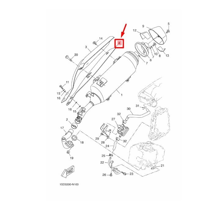 XMAX 400 EGZOZ İÇİ ISI YALITIM (2018-2020)