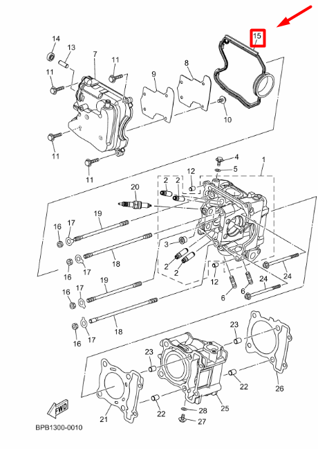 NMAX 125 KÜLBÜTÖR KAPAK CONTASI