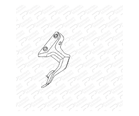 MT-07 FAR BRAKETİ SOL