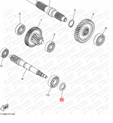 NMAX 155 ŞANZIMAN GİRİŞ MİLİ KEÇESİ (2021-2022)