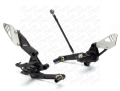 TRACER 700 SİYAH ARKA BASAMAK SETİ