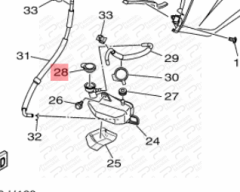 NMAX 125/155 GENLEŞME TANKI KAPAĞI (2021-2022)
