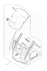 YBR 125 FAR SİPERLİĞİ METALİK GRİ (2008 MODEL YILI)