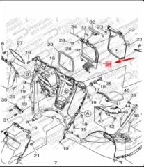 NMAX 125/155 SAĞ TORPİDO KUTU KAPAK (2021-2022)