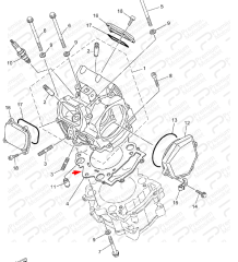 XT660Z TENERE SİLİNDİR ÜST CONTA
