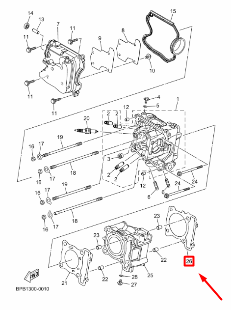 NMAX 125 SİLİNDİR ALT CONTA (2025)