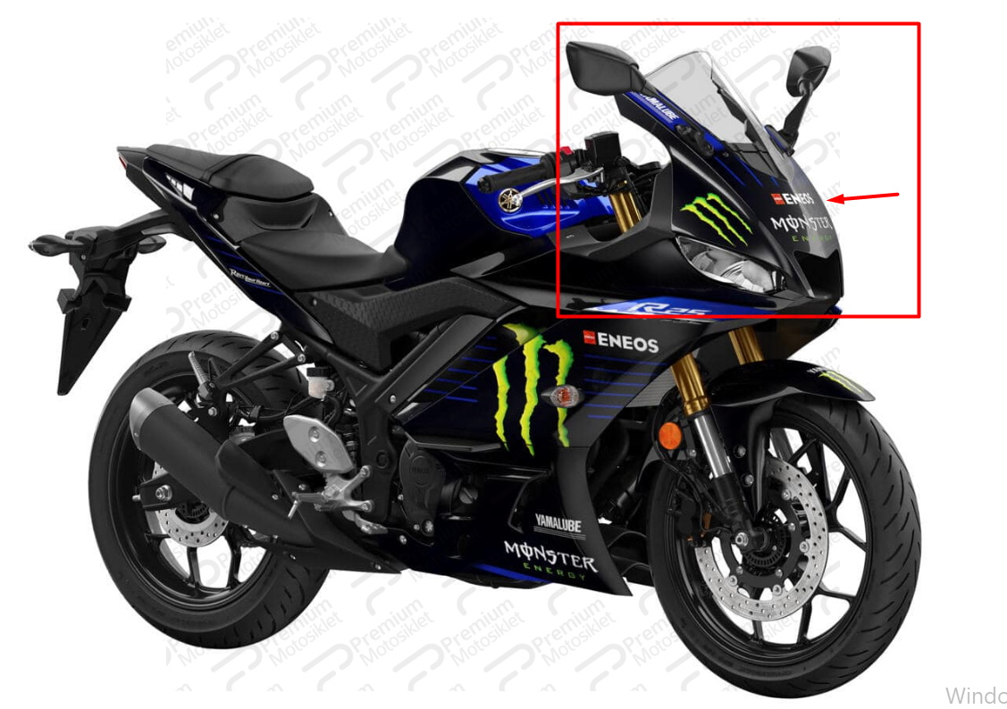 YZFR25 MONSTER KAFA KARENAJI