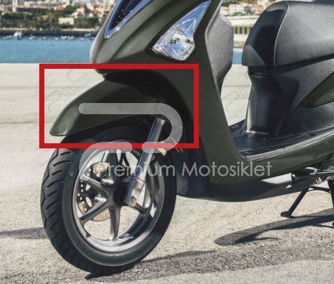 DELİGHT 125 ÖN ÇAMURLUK MAT KOYU YEŞİL GRİ METALİK 2018