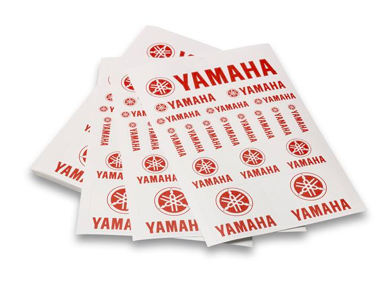 YAMAHA ÇIKARTMA SETİ KIRMIZI