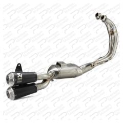 XSR 700 AKRAPOVIC EGZOZ ALT KONUM SİSTEMİ.