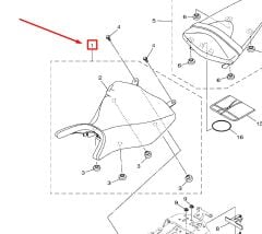 YZF-R25 TEK SELE ( SÜRÜCÜ)
