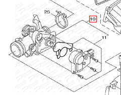 XENTER 150 GAZ KELEBEĞİ GÖVDESİ
