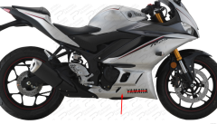 YZFR25 SAĞ ALT KARENAJ MAT GÜMÜŞ (20192020)