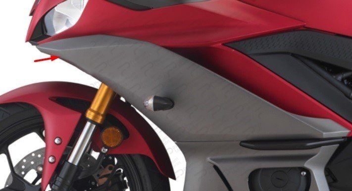 YZF-R25 MAT KIRMIZI SOL KARENAJ (2019-2020)