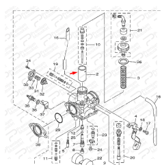 YBR 125 GAZ PİSTONU 2006