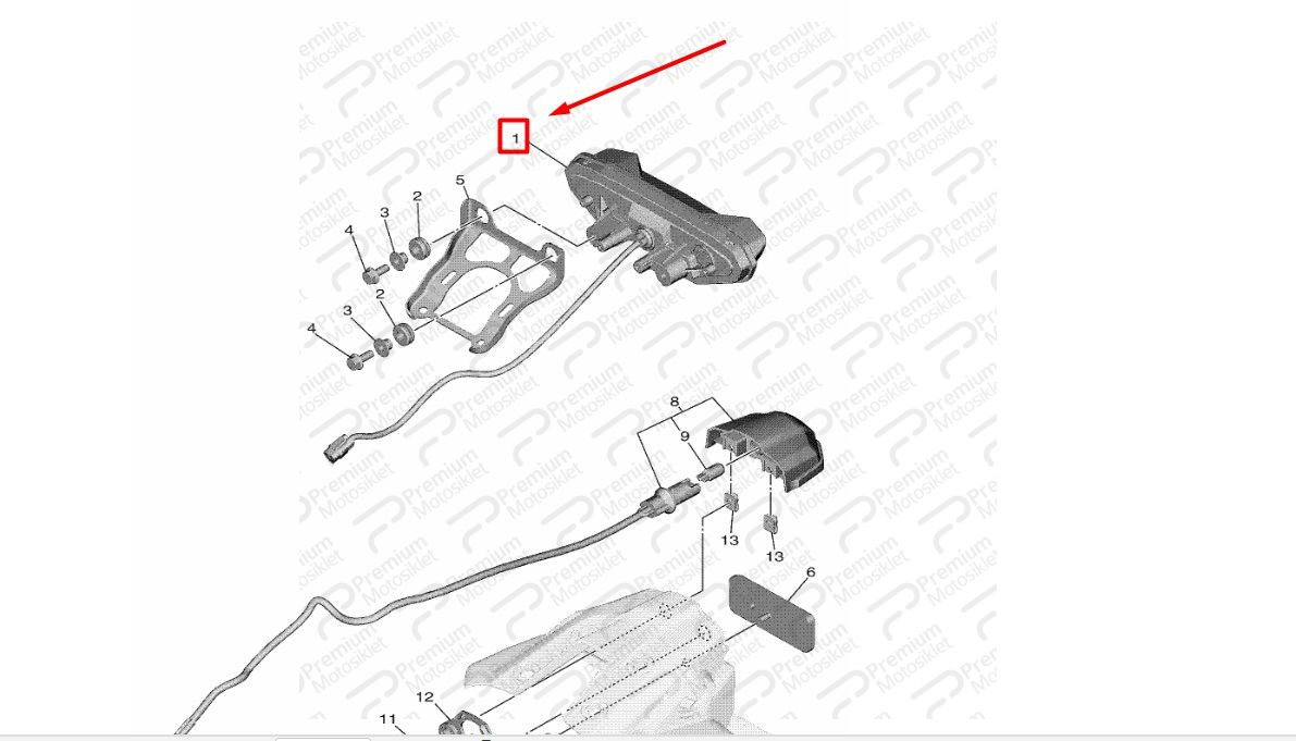 TRACER 9 STOP LAMBASI