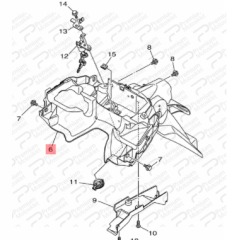 NMAX 125/155 ARKA ÇAMURLUK (2021-2022)