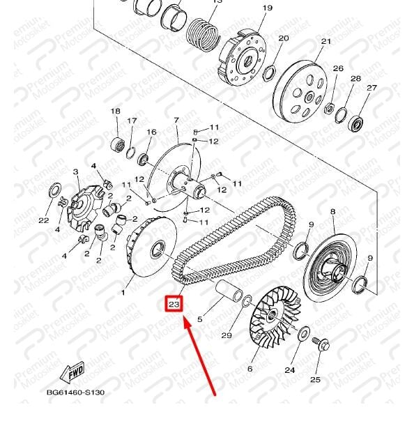 XMAX 250/300KAYIŞ (2018-2025 MODEL YILLARI)