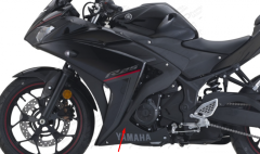 YZFR25 SOL ALT KARENAJ MAT SİYAH 2018