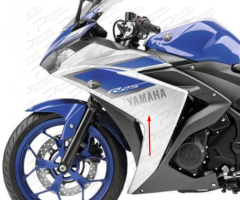 YZFR25 SOL KARENAJ GÜMÜŞ GRİ