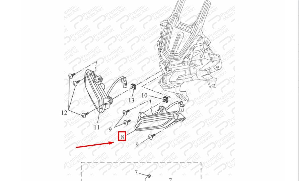 TRACER 7 PARK LAMBASI SOL (2021)