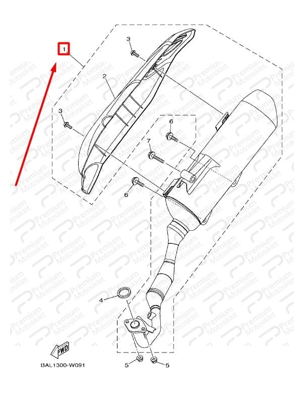 NMAX 125 EGZOZ KOMPLE (2022)
