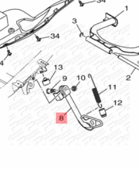 NMAX 125 (2021-2025)/ NMAX155 (2021-2022) YAN SEHPA