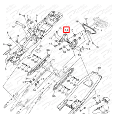 TRACER 900 STOP BRAKETİ (TÜM MODEL YILLARINA UYUMLU)