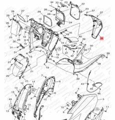 NMAX 125/155 TORPİDO İÇ PANEL (2021-2022)