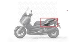XMAX 250 SOL KUYRUK  MAT GRİ 2019