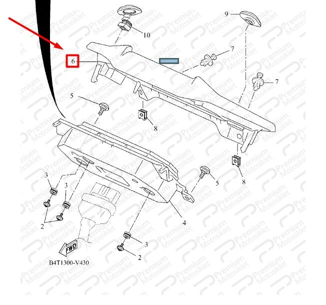 TRACER 7 GÖSTERGE KAPAĞI (2021)