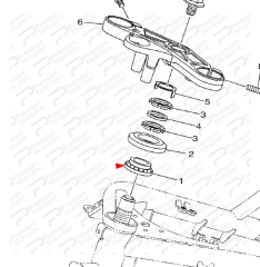 YZFR25 ÜST GİDON YATAK TAKIMI.