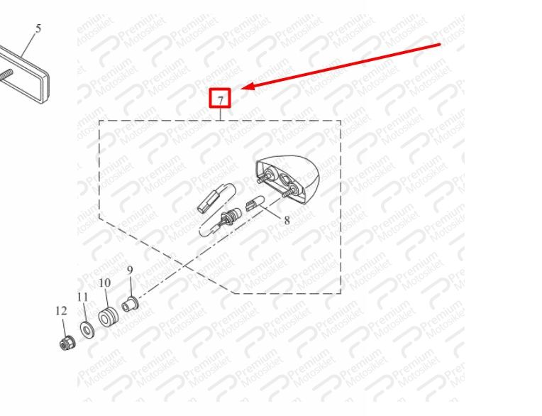 TRACER 7 PLAKA LAMBASI  (2021)