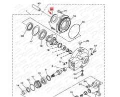 XVS650A DRAGSTAR CLASİC ÇEMBER KEÇE