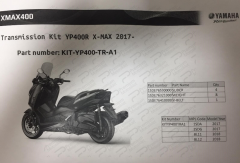 XMAX 400 VARYATÖR BAKIM KİTİ (2017-2020 MODEL YILLARI)